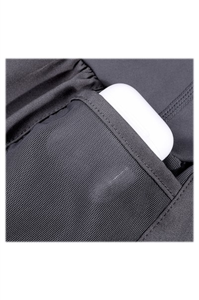 Fitness pants women's high waist fake two-piece running Yoga Pants elastic tight fitting autumn and winter wear quick drying exercise pants  SKSP024 back view